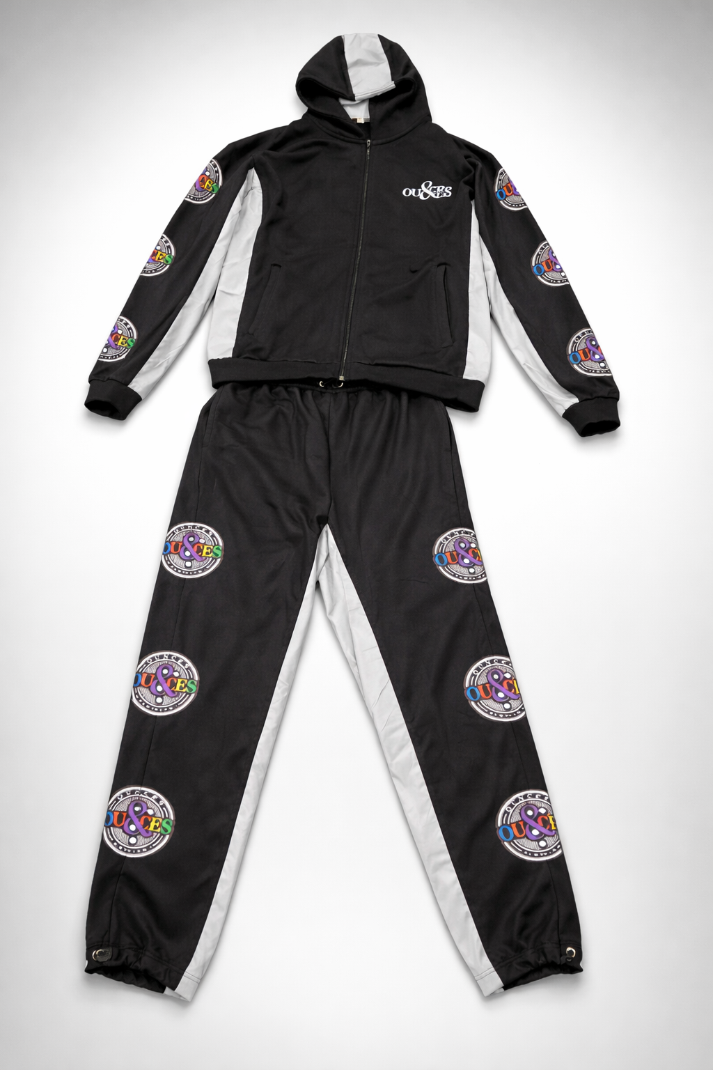 & Logo Sweatsuit(Reflective)