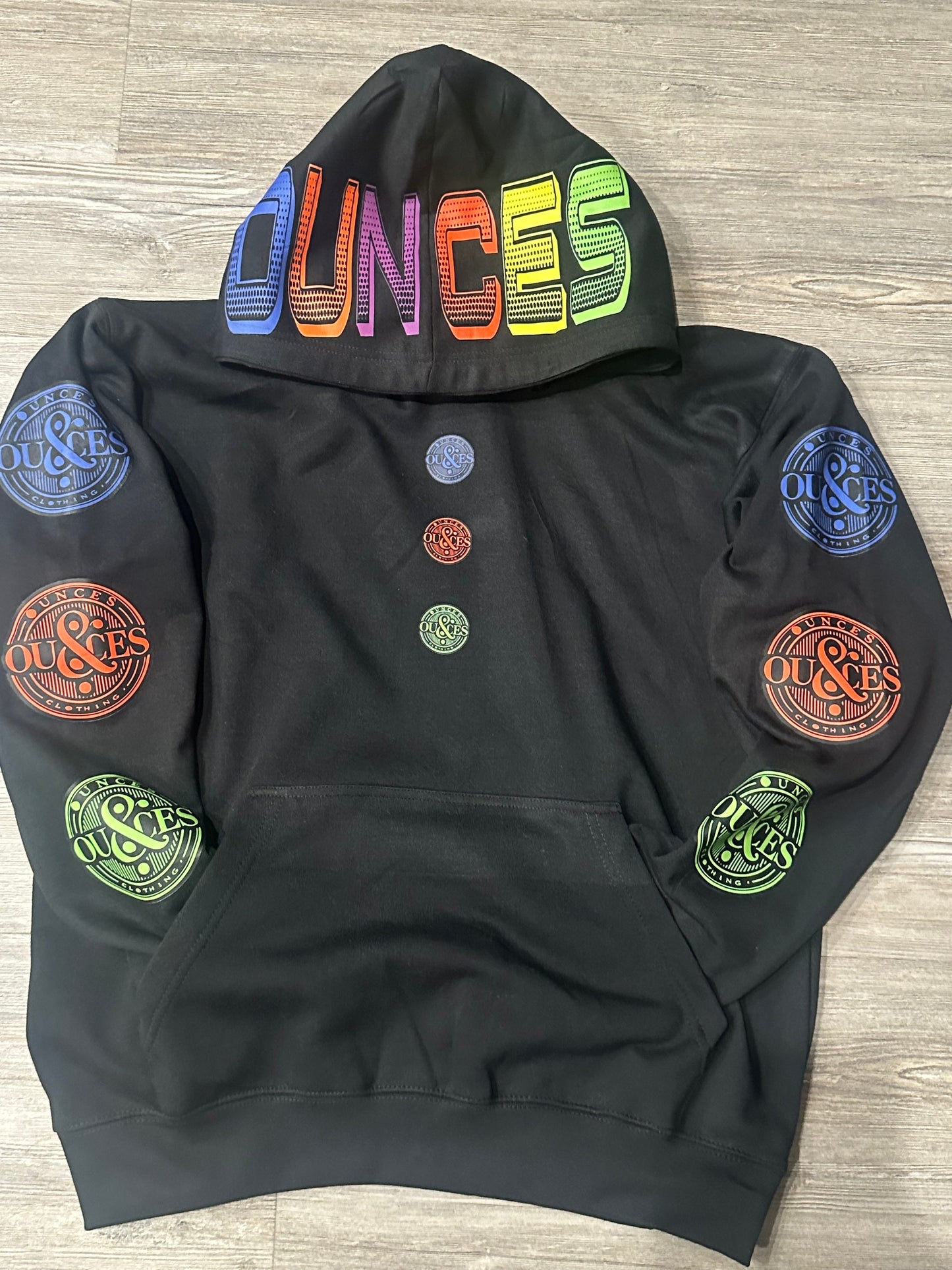 "3 Button" Multicolor Hoodies