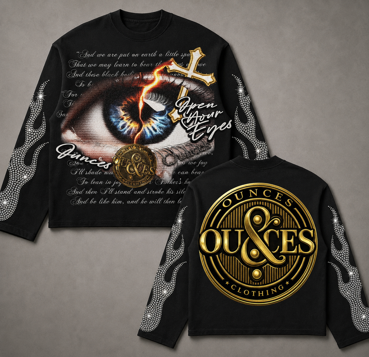 Opening your eyes long sleeves